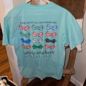 Simply Southern Teal T-shirt